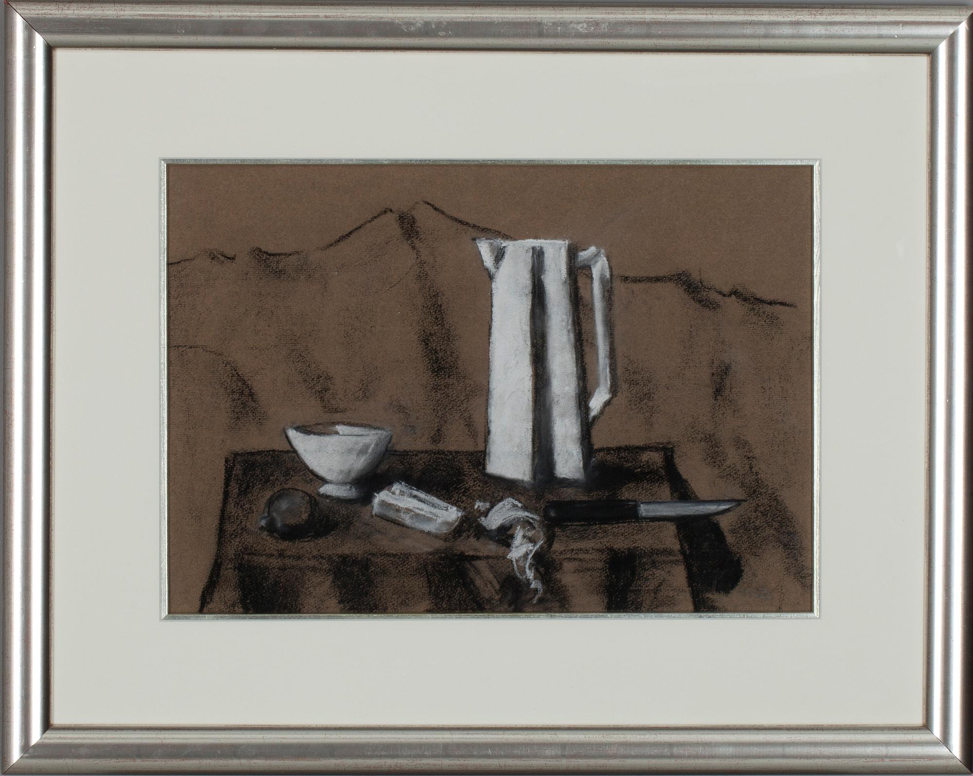 TUOMAS VON BOEHM, pastell, sign.