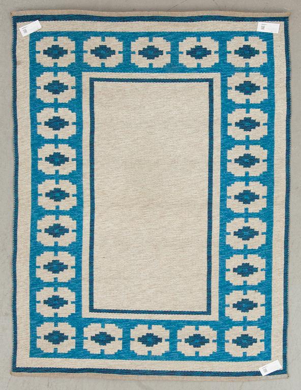 MATTA, dubbelsidig, 1900-talets andra hälft. Ca 201 x 136 cm.