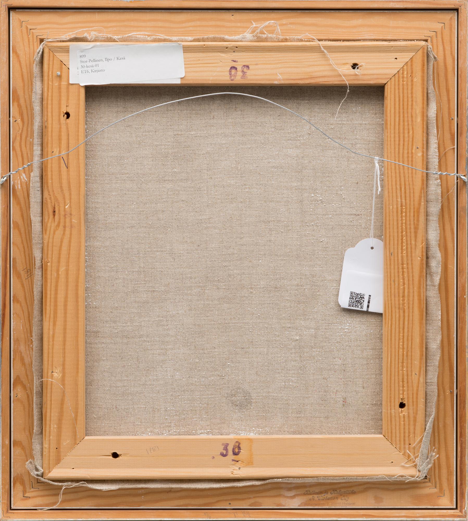 oil on canvas, signed and dated -95.