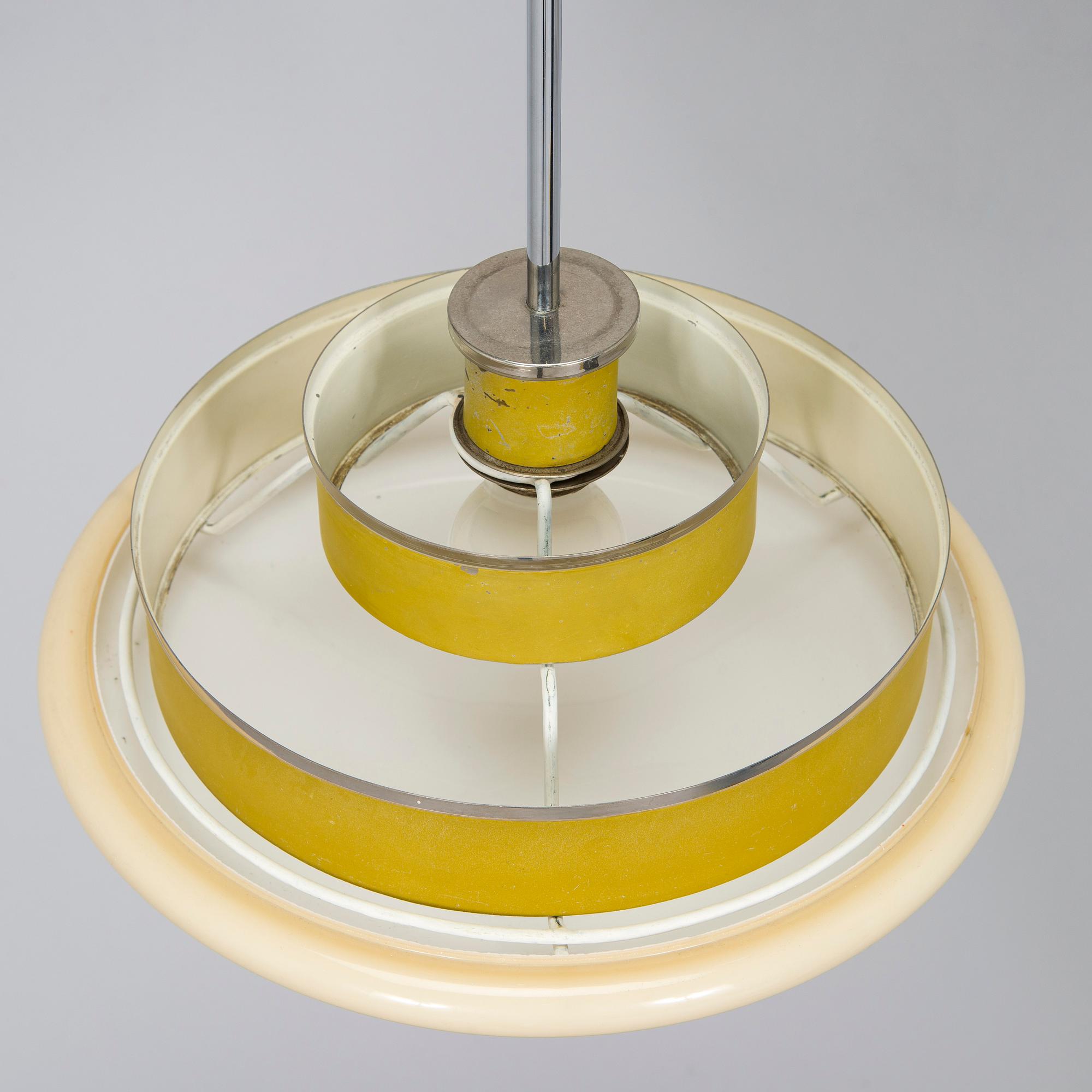 Erik Tidstrand, after, ceiling lamp, model '28908' manufacturer Pohjoismaiden Sähkö Oy model 1965, 1930s.