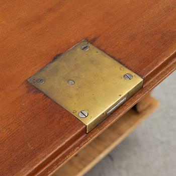 A late Gustavian mahogany secretaire by E. Nyström (master in Stockholm 1773-88).