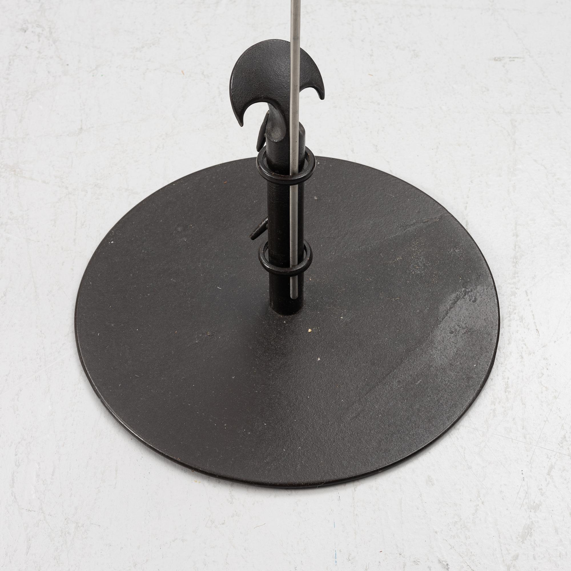 Tore Ahlsén, golvlampa, "Napoleon vid Nilen", AB Pia, sannolikt 1960-tal.