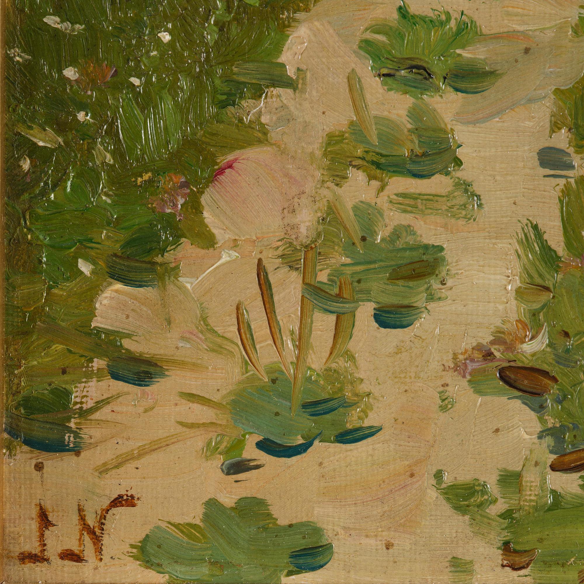 Jenny Nyström, Summer landscape with country road.