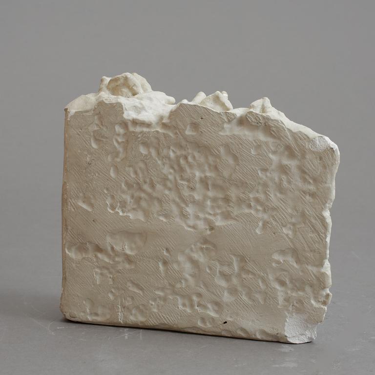 CLAES OLDENBURG, skulptur, gips, otydlig märkning.