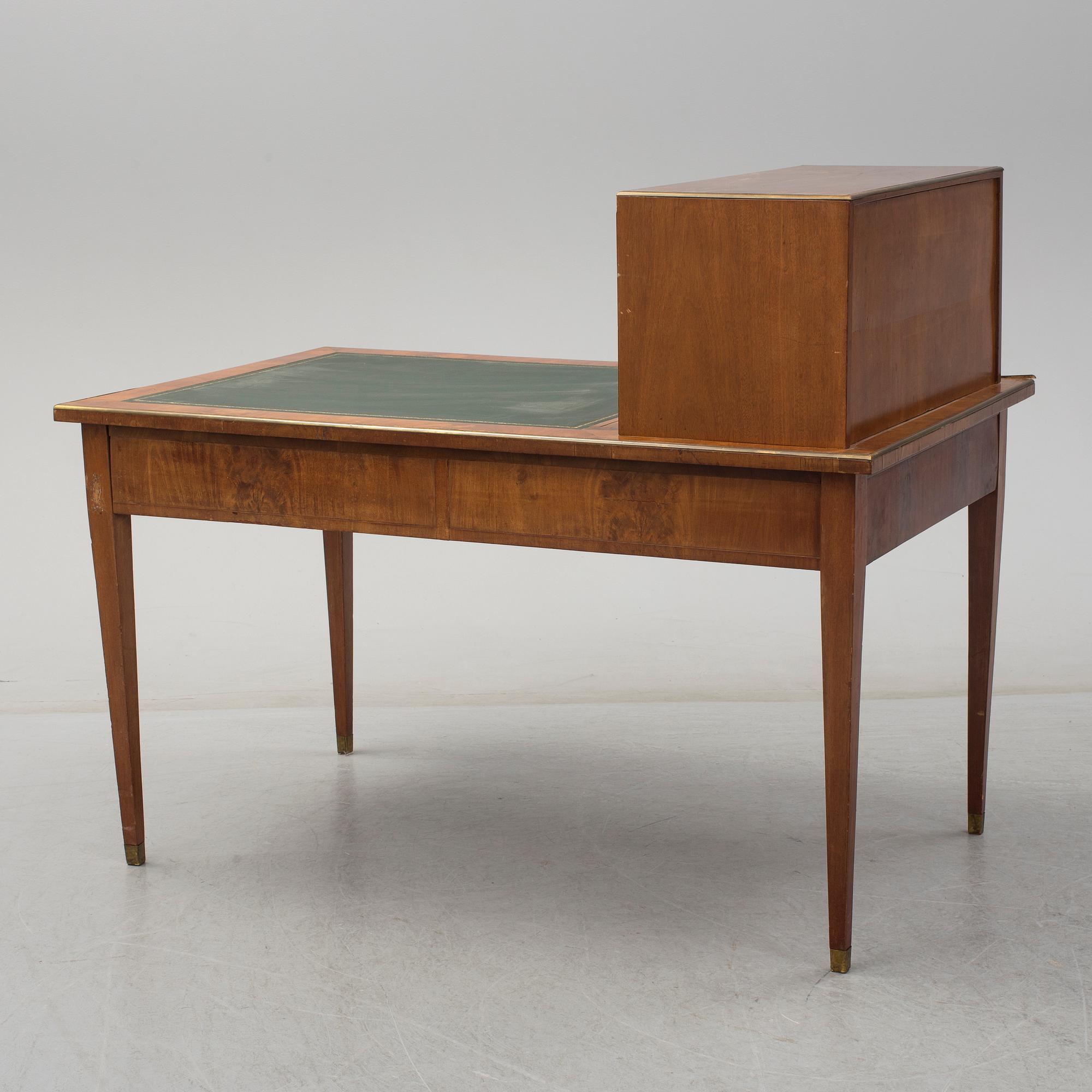WRITING DESK, late gustavian style, second half of the 19th century.