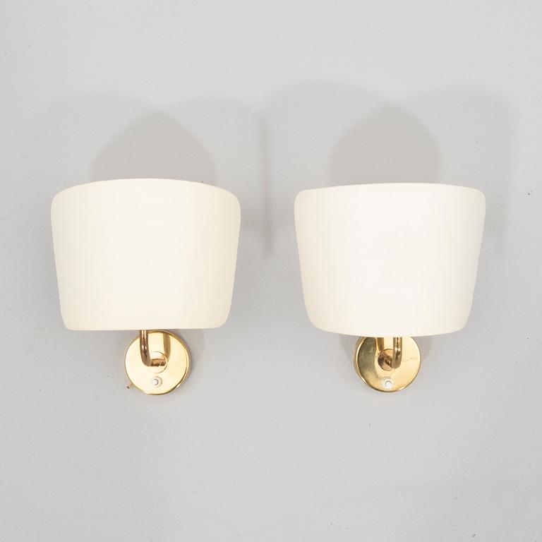 Josef Frank, wall lamps, a pair model 2143 for Firma Svenskt Tenn.