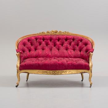 A late 19th century sofa.