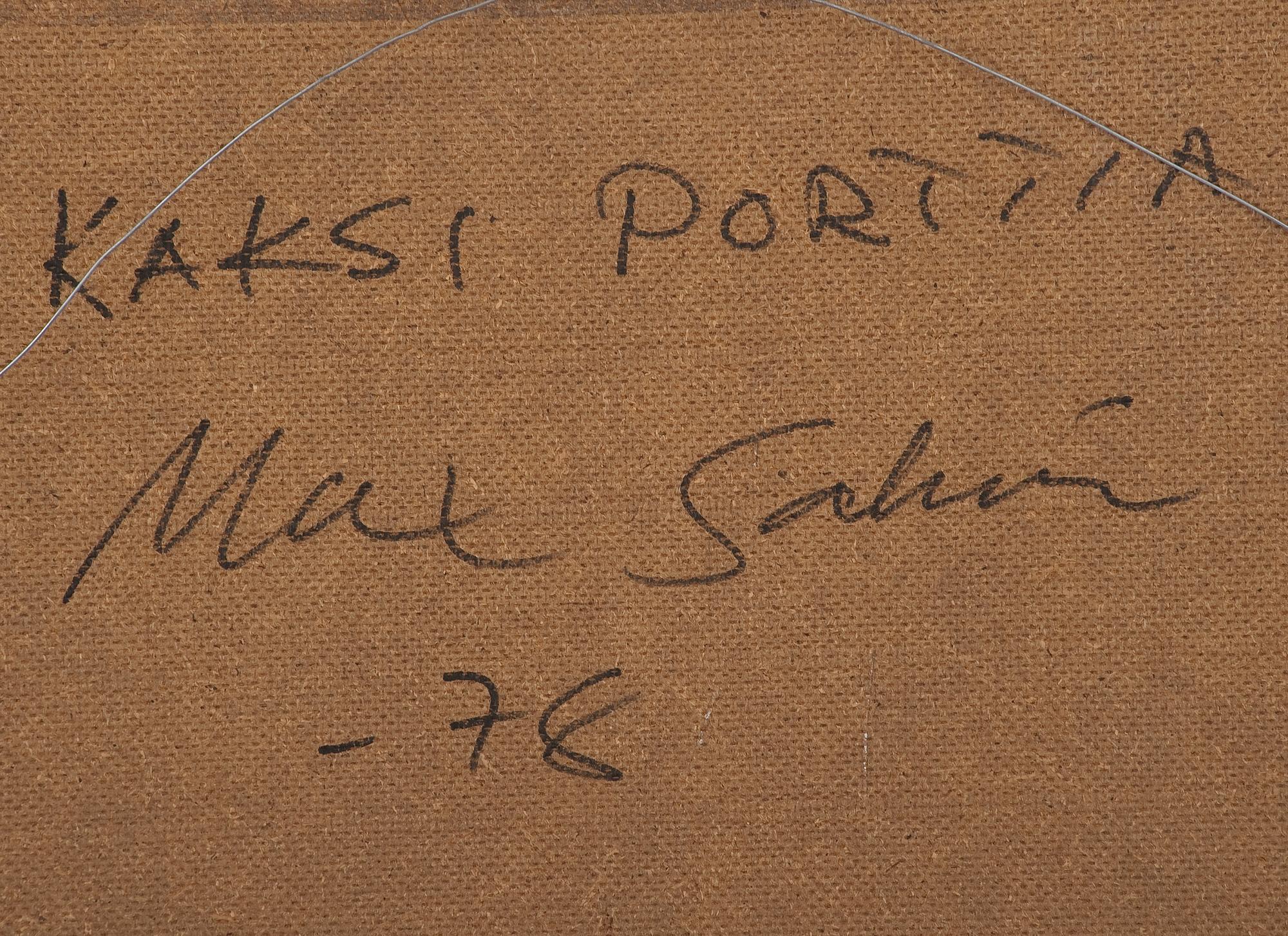Max Salmi, "KAKSI PORTTIA".
