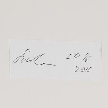 SIMON LARSSON, gelatin silver photograph, signed, numbered ED 1/6, and dated 2015 on verso.