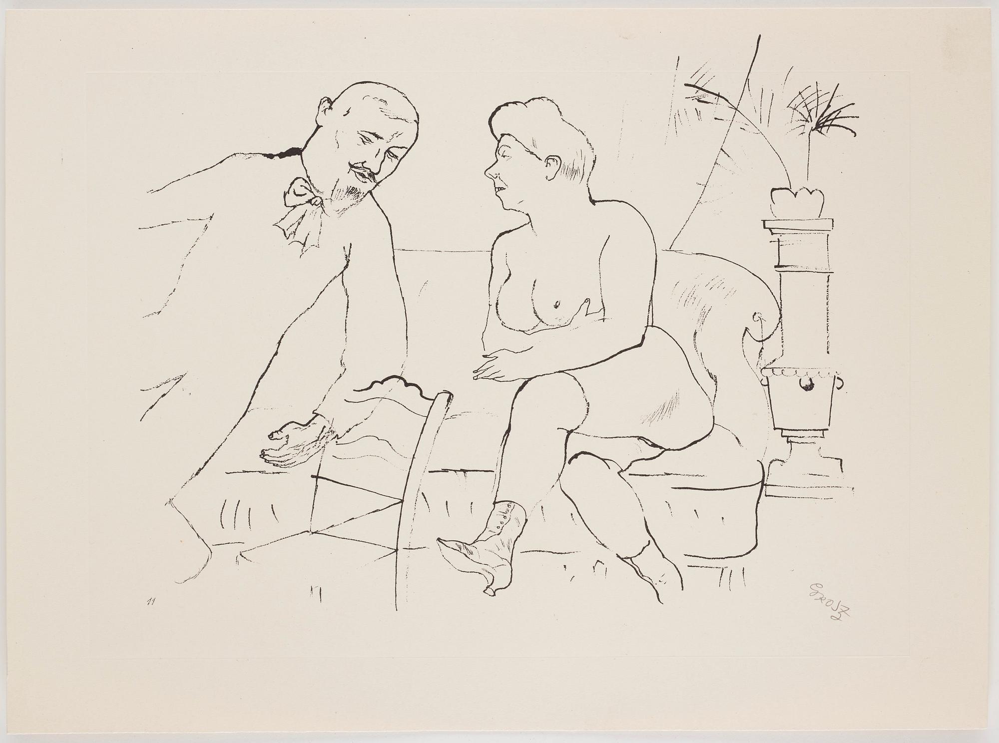 George Grosz, "Ecce Homo".