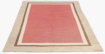 Matta, rölakan, 282 x 184,5 cm, signerad SLSH 1955.