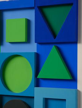 Victor Vasarely, "Zaphir - negatif".