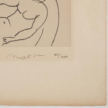Henri Matisse, "Vierge et Enfant sur Fond de Fleurs et d'Etoiles".