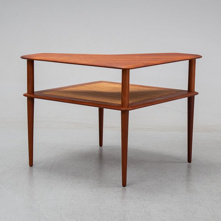 Peter Hvidt & Orla Molgaard Nielsen, a 'Minerva' teak table, France & Son.