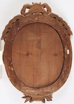 Spegellampetter, ett par snarlika, för två ljus, av Johan Åkerblad (mästare i Stockholm 1756-1799), Gustavianska.