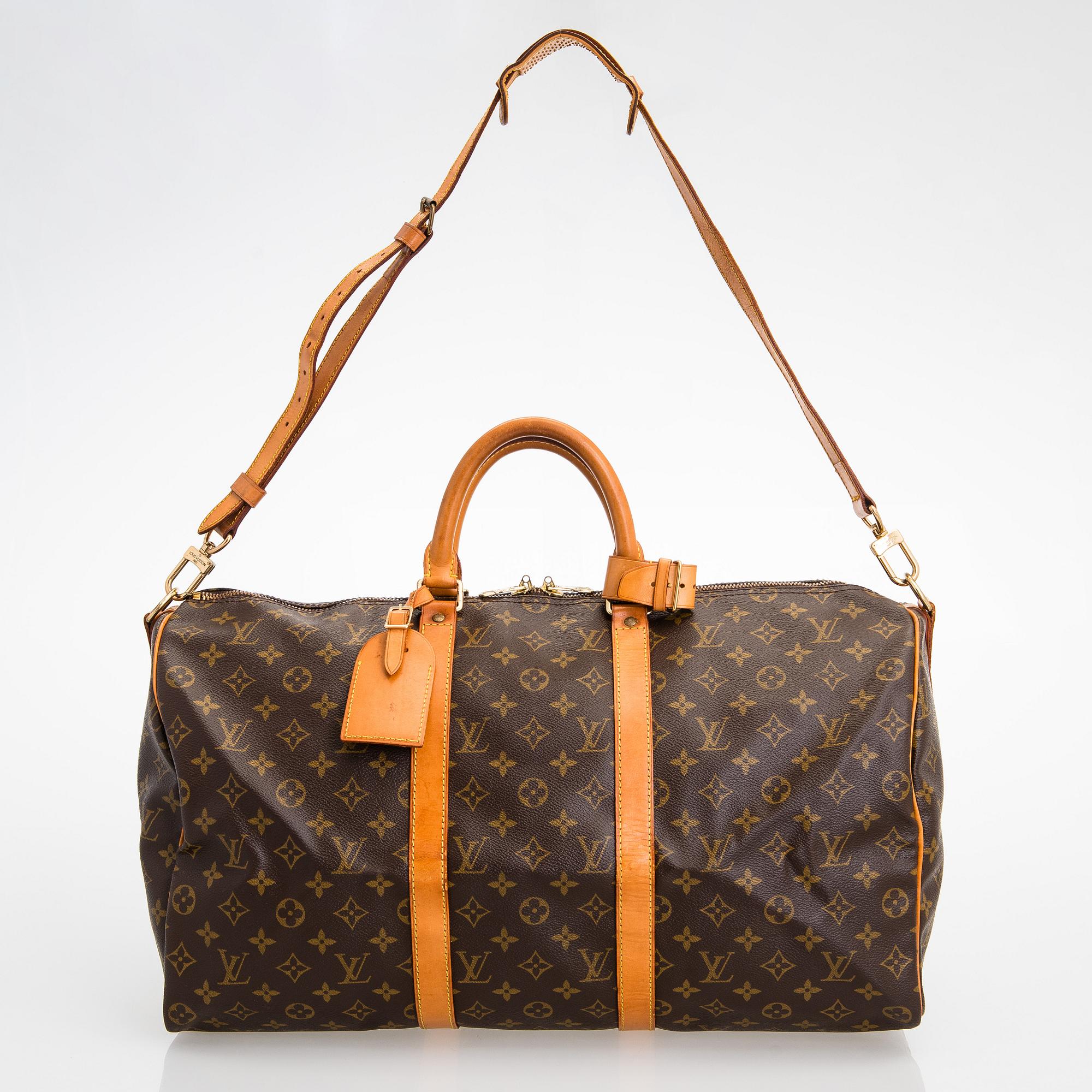 Louis Vuitton, "Keepall 50 Bandoulière", väska.
