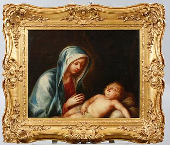 OKÄND KONSTNÄR, olja på duk, osignerad, 1800-tal.