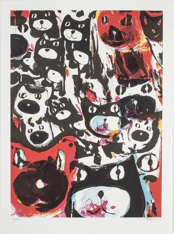 TOVE SIRI, färglitografi, signerad, numrerad 016/120.