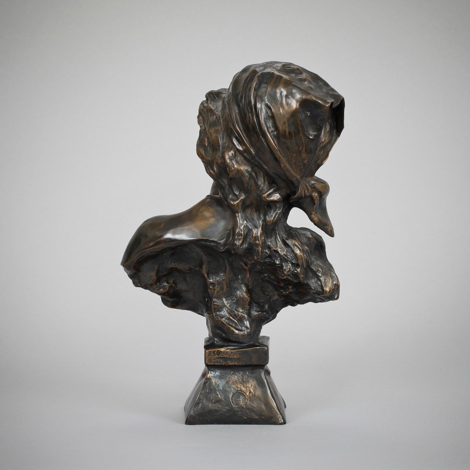 EMMANUEL VILLANIS, efter, skulptur, brons, sign.