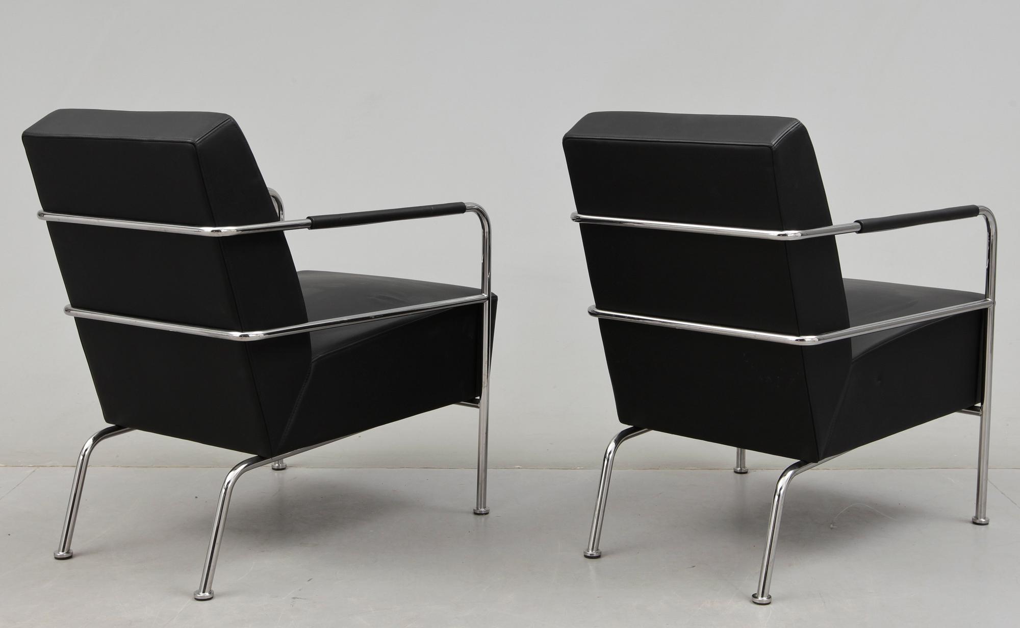 FÅTÖLJER, ett par, "Cinema", Gunilla Allard.