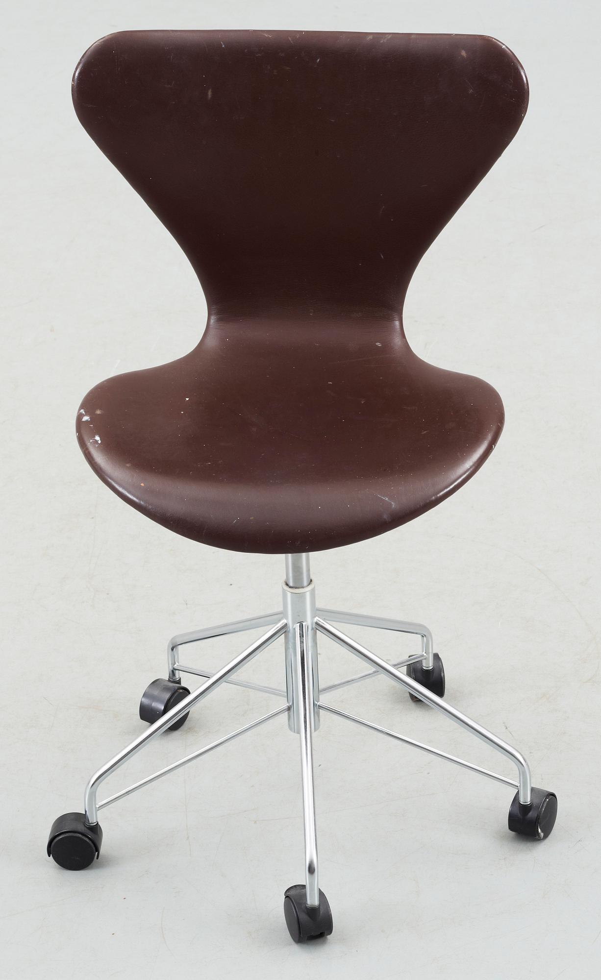 KONTORSSTOL, "Sjuan", Arne Jacobsen.