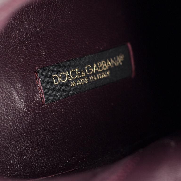 DOLCE & GABBANA, boots, size 39.