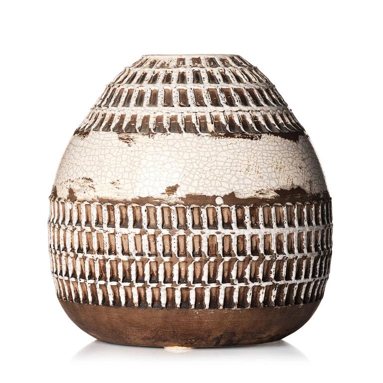 Jean Besnard, a ceramic vase, France circa 1930.
