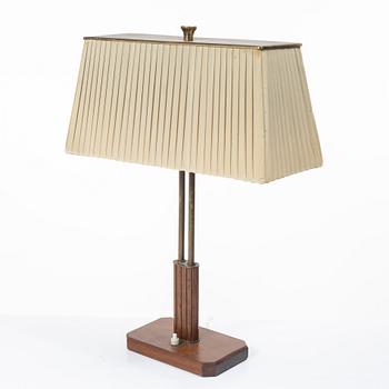 Harald Notini, a table lamp, model 15485, Arvid Böhlmarks Lampfabrik, Stockholm, 1940s/50s.
