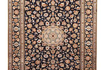 A carpet, Kashan, c. 316 x 248 cm.