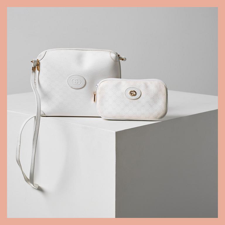 VÄSKA och PLÅNBOK, Gucci.
