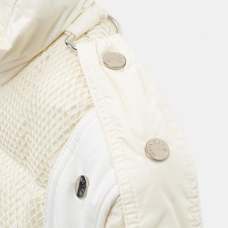 Moncler, a nylon and mesh down jacket 'Narva Giubbotto', size 2.,