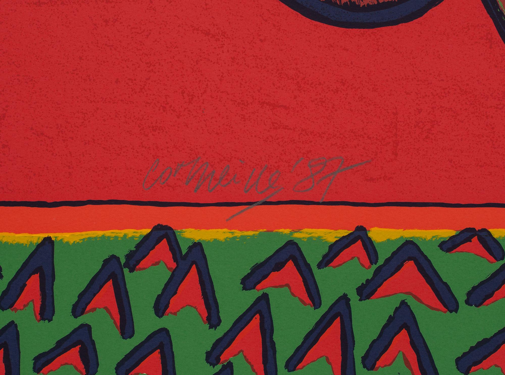 BEVERLOO CORNEILLE, färglitografi, signerad och numrerad HC 3/15.