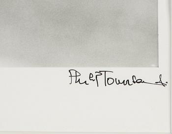 PHILIP TOWNSEND, gelatin silver print "Mick Jagger, 1963", signed Philip Townsend and numbered 14/50.