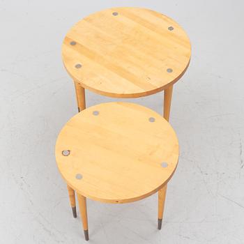Coffee tables, 2 pieces, Trä Tina, late 20th century.