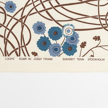 Josef Frank, gardiner, 3 delar, "Loops", Firma Svenskt Tenn.