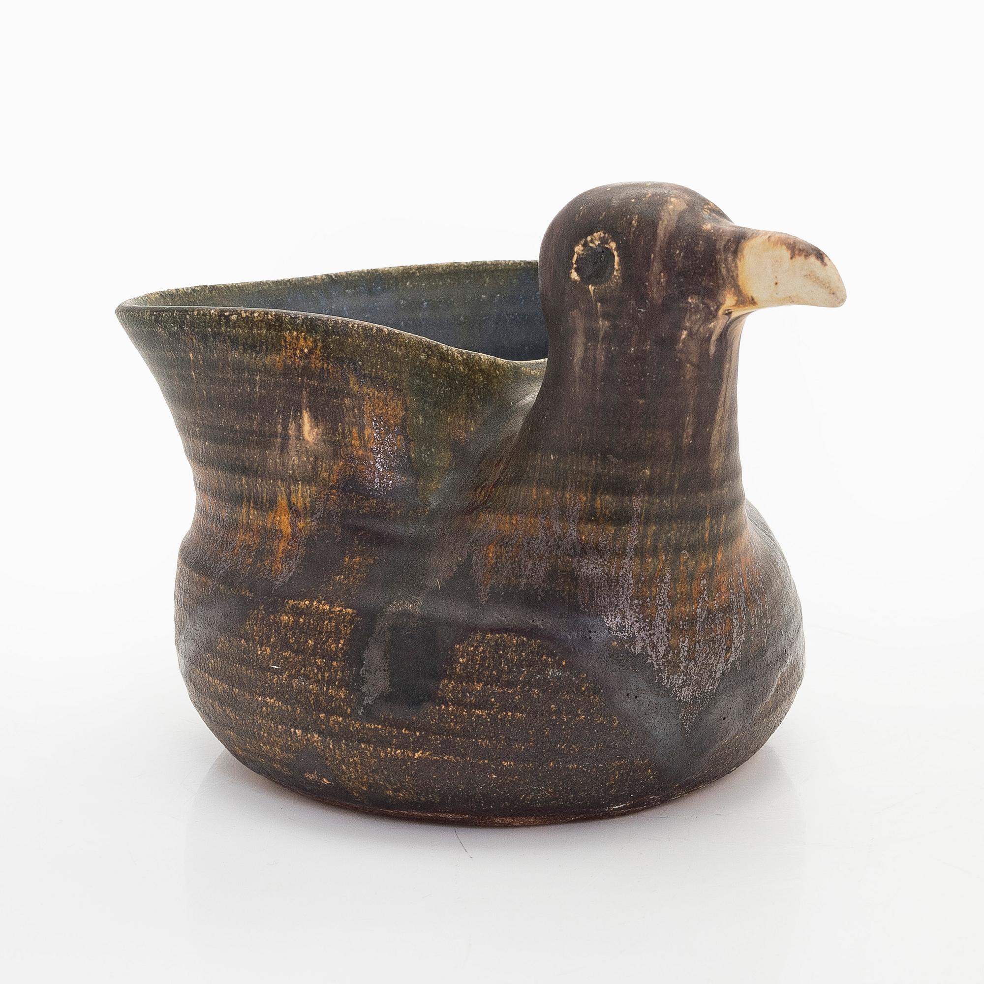 Teemu Luoto, A ceramic sculpture, signed and dated -82.