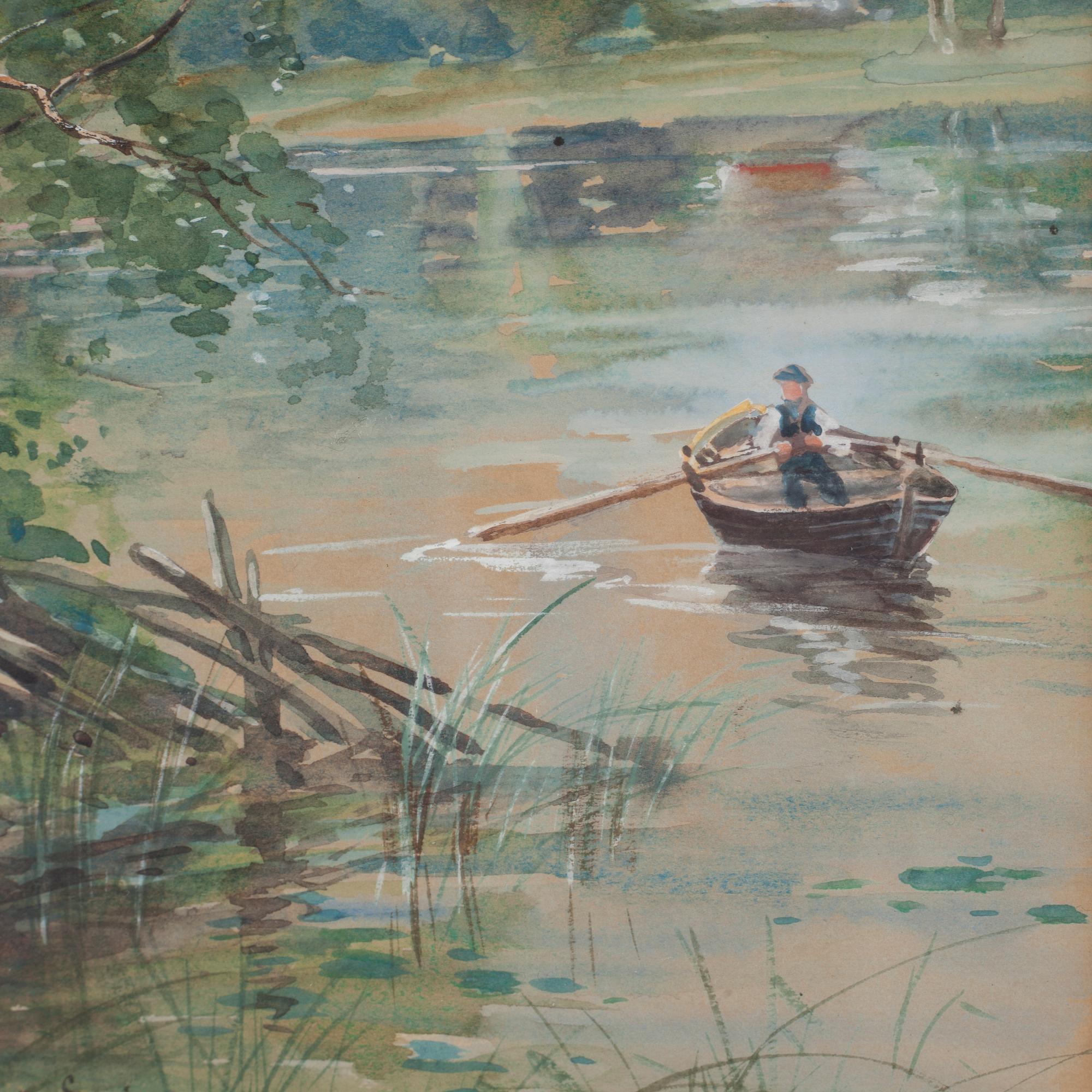 ANNA GARDELL-ERICSON, water colors, signerad.