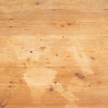 Pinewood table, first half of the 20th century.