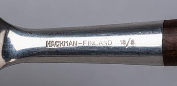 BESTICKUPPSÄTTNING, "Lion de Luxe", Hackman, Finland. 1950/60-tal. 114 delar, CITES-intyg medföljer.