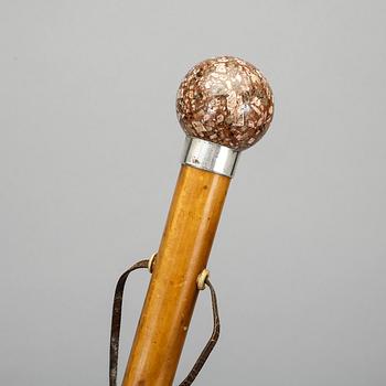 KÄPP, silver samt granitel, Svenska importstämplar. 1800-tal.