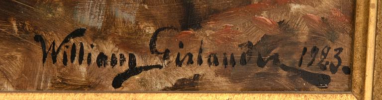 William Gislander, Fåglar i vinden.