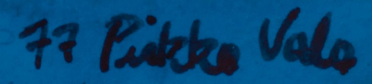 PIRKKO VALO, etsning och teckning, signerade 1975 och 1977.