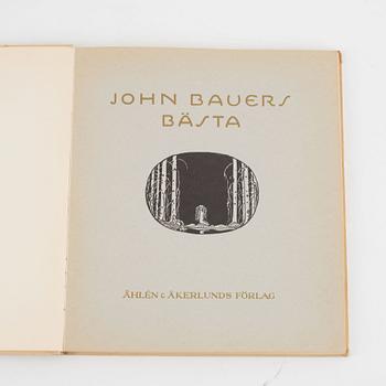 John Bauer, bok, "John Bauers Bästa", Åhlén & Åkerlunds Förlag, Albert Bonnier, Stockholm, 1931.