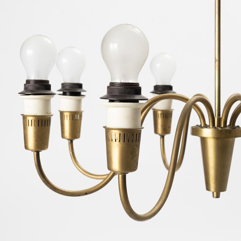 A Swedish Modern ceiling lamp, Sweden, mid20th Century.