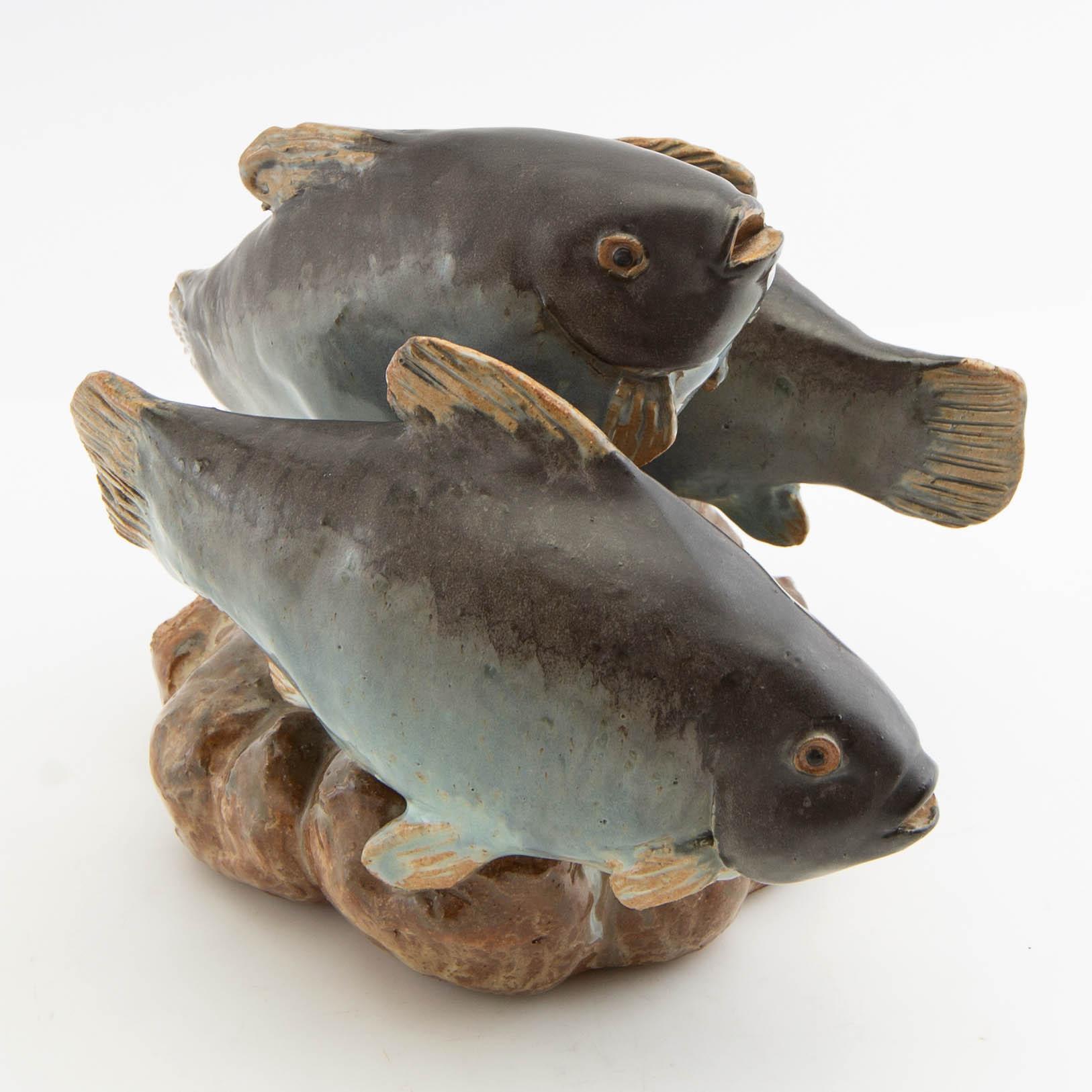 Gunnar Hansson, figurine Fisherman.