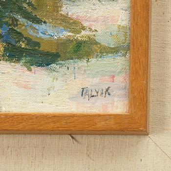 Hermann Talvik, Vinterlandskap.