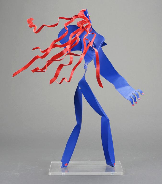 TIMO SOLIN, skulptur, signerad.