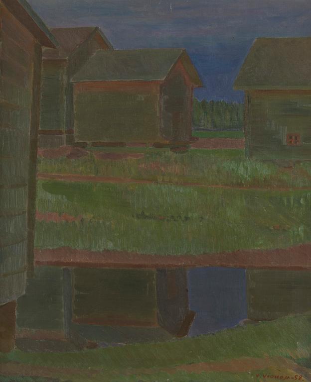 Veikko Vionoja, Farm view.