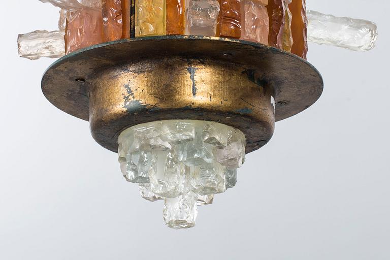 A MID 20TH CENTURY CEILING LAMP,