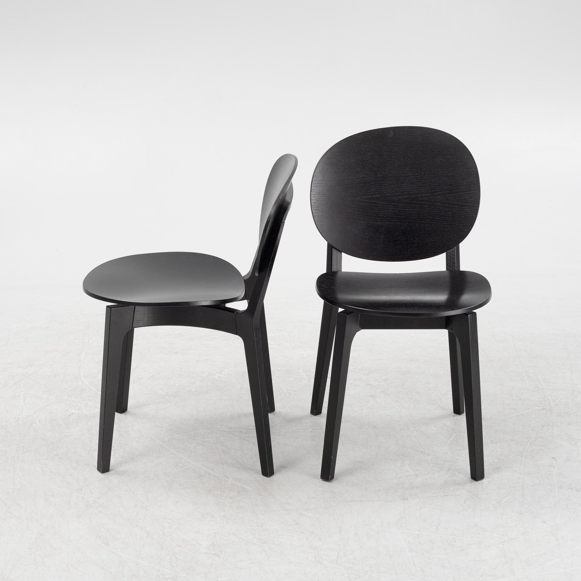 Claesson Koivisto Rune, stolar, 4 st, "Olive", Swedese.